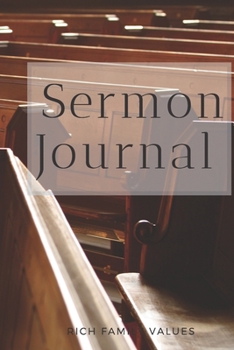 Paperback Sermon Journal Book