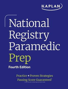 Paperback National Registry Paramedic Prep: Practice + Proven Strategies Book