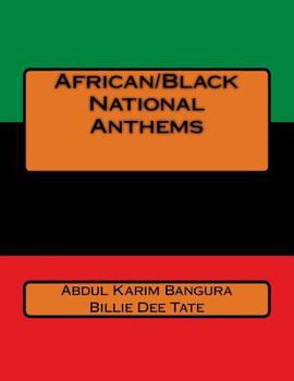 Paperback African/Black National Anthems Book