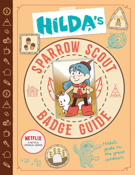 Paperback Hilda's Sparrow Scout Badge Guide Book