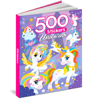 Paperback 500 Unicorn Stickers Book (Activity Book) Book