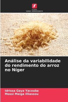 Paperback Análise da variabilidade do rendimento do arroz no Níger [Portuguese] Book