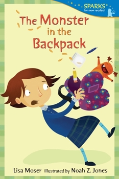 Paperback The Monster in the Backpack Book