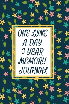 Paperback One Line a Day Three Year Memory Journal: Microjournal to Preserve Important Memories Dated entries from January 1 2020 to December 31 2022 Small pink Book