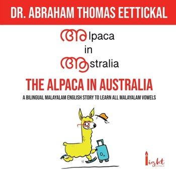 Paperback The Alpaca in Australia [Large Print] Book