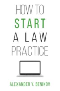 Paperback How to Start a Law Practice Book