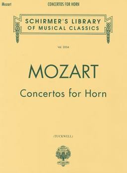 Paperback Concertos for Horn Book