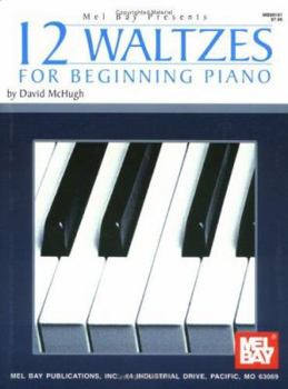 Paperback 12 Waltzes for Beginning Piano Book