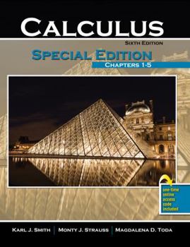Misc. Supplies Calculus: Special Edition: Chapters 1-5 (w/ WebAssign) Book