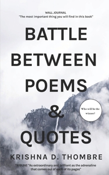Paperback Battle between Poems & Quotes: By Krishna D Thombre Book