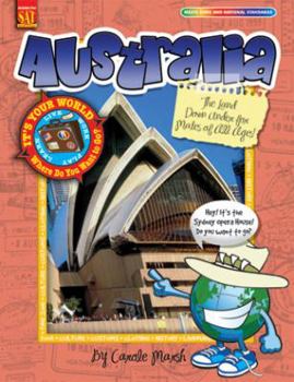 Paperback Australia: The Land Down Under for Mates of All Ages! Book