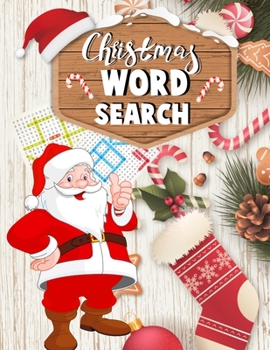 Paperback Christmas word search.: Easy Large Print word search Puzzle Book for Adults, Kids & Everyone for the 25 Days of Christmas. Book