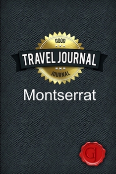 Paperback Travel Journal Montserrat Book