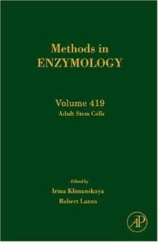 Hardcover Adult Stem Cells: Volume 419 Book