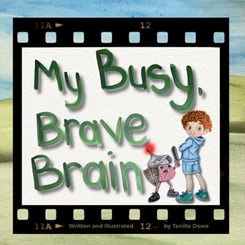 Paperback My Busy, Brave Brain (For Boys) [Large Print] Book