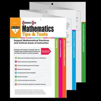 Paperback Common Core Mathematics Tips & Tools Grade 3 Teacher Resource Book