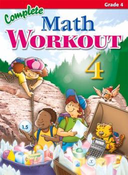 Paperback Complete Math Workout Grade 4 Book