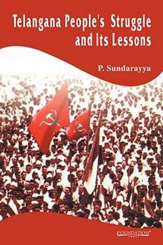Hardcover Telangana People's Struggle and It's Lessons Book