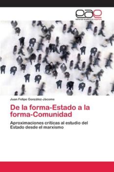 Paperback De la forma-Estado a la forma-Comunidad [Spanish] Book