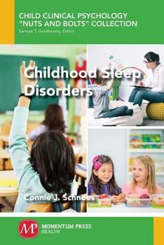 Paperback Childhood Sleep Disorders Book