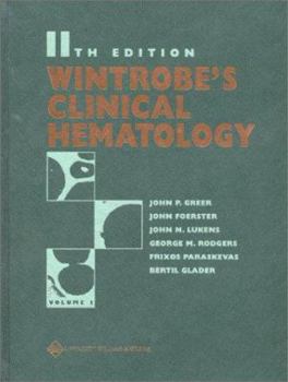 Hardcover Wintrobe's Clinical Hematology Book
