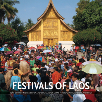 Paperback Festivals of Laos Book