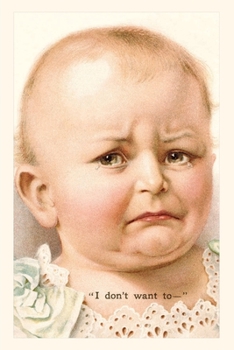 Paperback Vintage Journal Disgruntled Baby Book