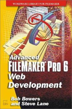 Paperback Advanced FileMaker Pro 6 Web Development Book