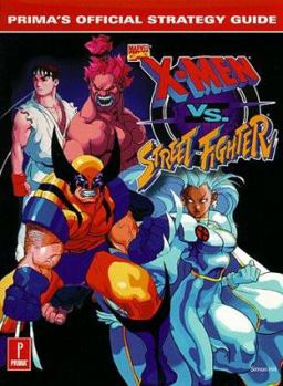 Paperback X-Men Vs. Street Fighter: Official Strategy Guide Book