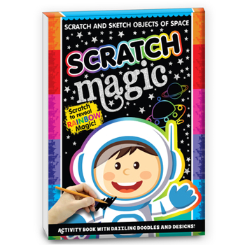 Paperback Scratch Magic - Object of Space (Activity Book) Book