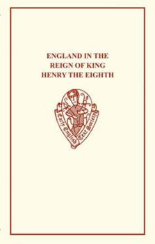 Paperback England in the Reign of King Henry VIII Book