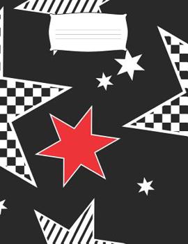 Paperback Math Notebook: Squared graph paper large quad ruled squares Book