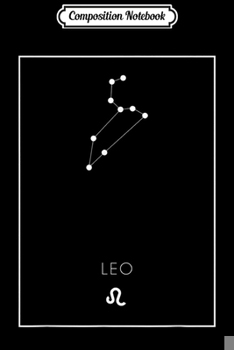 Paperback Composition Notebook: Leo Constellation Zodiac Sign Journal/Notebook Blank Lined Ruled 6x9 100 Pages Book