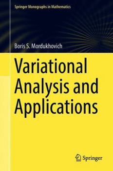 Hardcover Variational Analysis and Applications Book