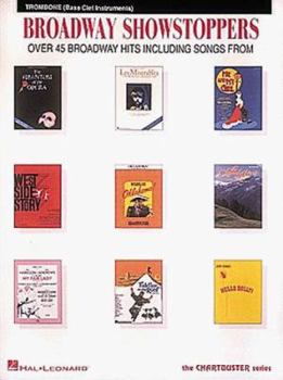 Paperback Broadway Showstoppers: Trombone/Bass Clef Instruments Book