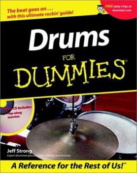 Paperback Drums for Dummies [With CD-ROM of Music Rhythms] Book
