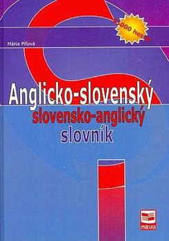 Hardcover English-Slovak and Slovak-English Dictionary Book