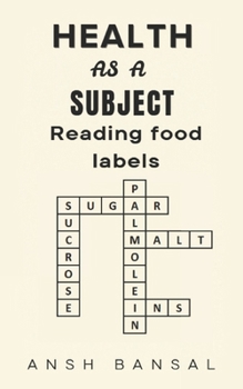 Paperback Health as a Subject: Reading Food Labels Book