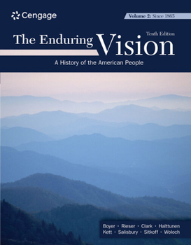 Paperback The Enduring Vision, Volume II: Since 1865 Book