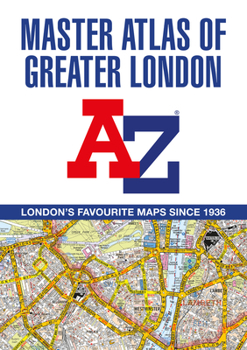 Paperback A-Z Master Atlas of Greater London Book