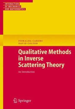 Paperback Qualitative Methods in Inverse Scattering Theory: An Introduction Book