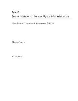 Paperback Membrane Transfer Phenomena (Mtp) Book