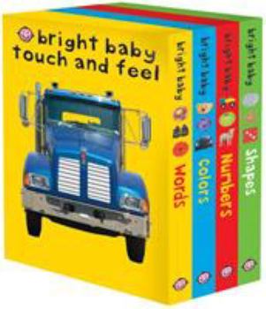 Board book Bright Baby Touch & Feel Slipcase: Includes Words, Colors, Numbers, and Shapes Book