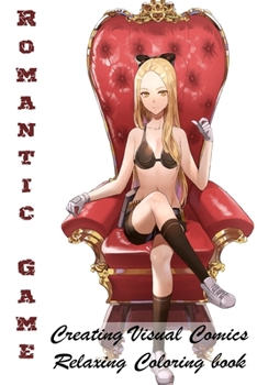 Paperback Romantic Game - Creating Visual Comics - Relaxing Coloring book