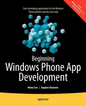 Paperback Beginning Windows Phone App Development Book
