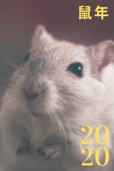 Paperback 2020 鼠年: Year of the Rat, Chinese New Year Notebook/Notepad, A5 120 lined pages diary/journal gift Book