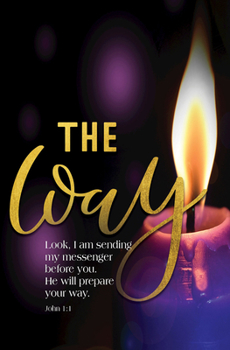 Loose Leaf The Way Look Advent Candle Sunday 2 Bulletin (Pkg of 50) Book