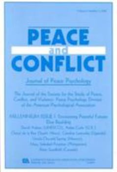 Paperback Millennium Issue I: Envisioning Peaceful Futures. a Special Issue of the Journal of Peace Psychology Book