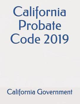 Paperback California Probate Code 2019 Book