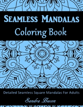 Paperback Seamless Mandalas Coloring Book